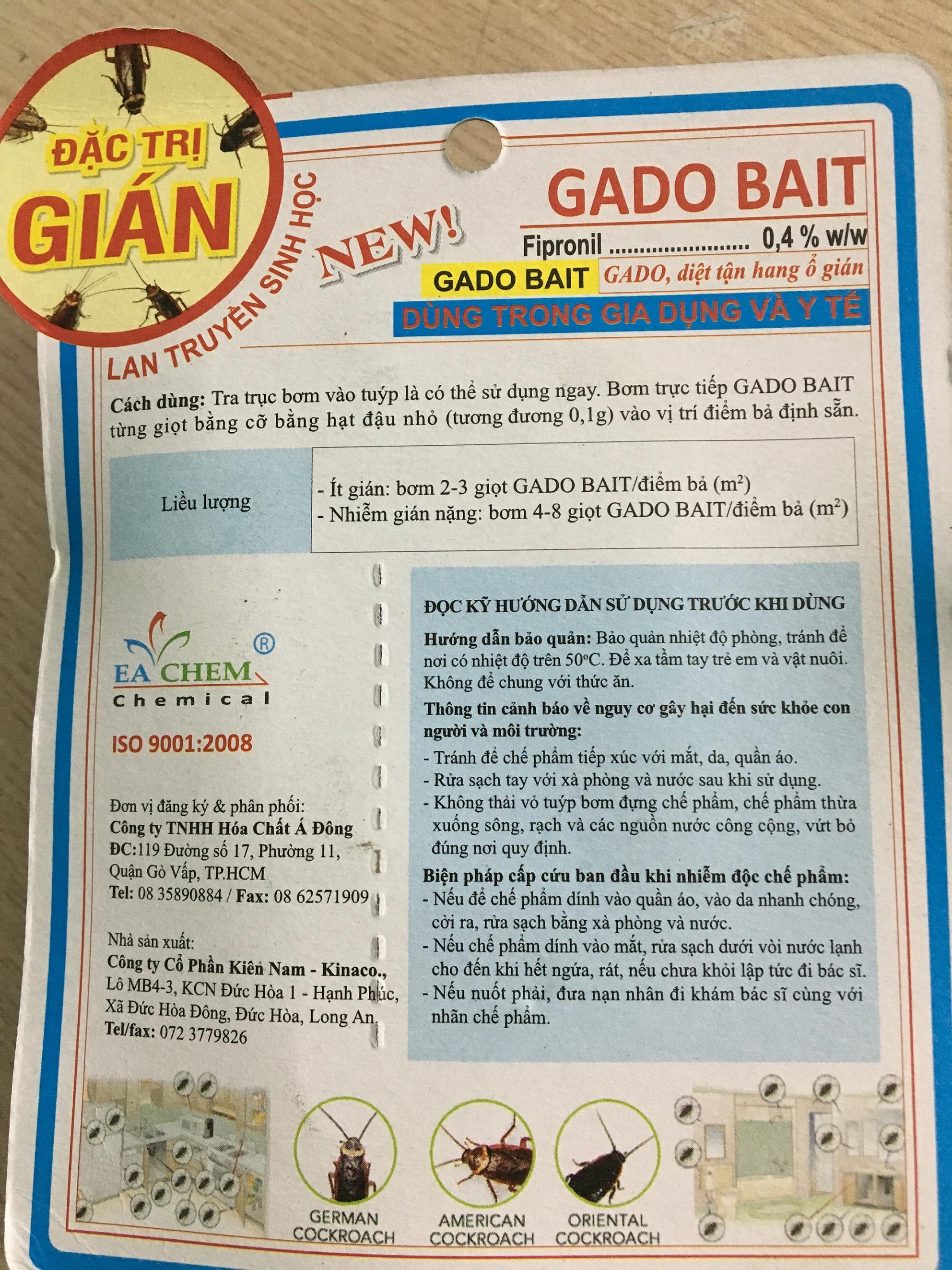 Bả diệt gián GADO BAIT