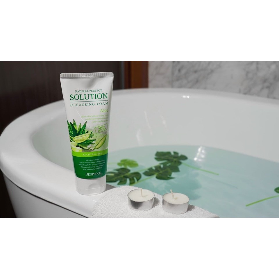 DEOPROCE Sữa rửa mặt nha đam 170g - 1171A