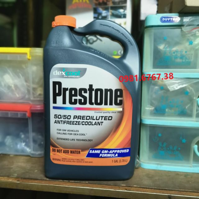 Nước Giải Nhiệt PRESTONE DEX-COOL USA 4Lít - Đỏ