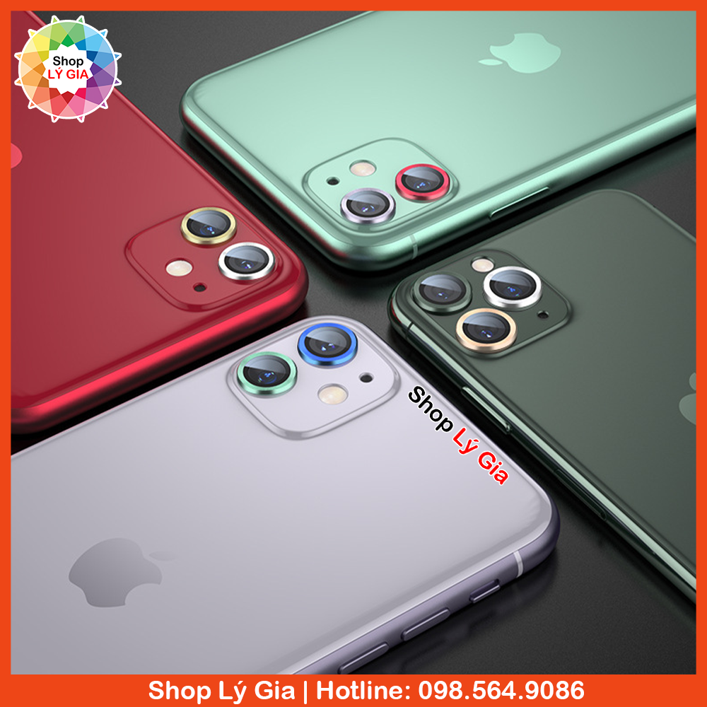 Cường lực từng mắt bảo vệ camera cho iPhone 13 Pro Max / iPhone 12/ iPhone 11
