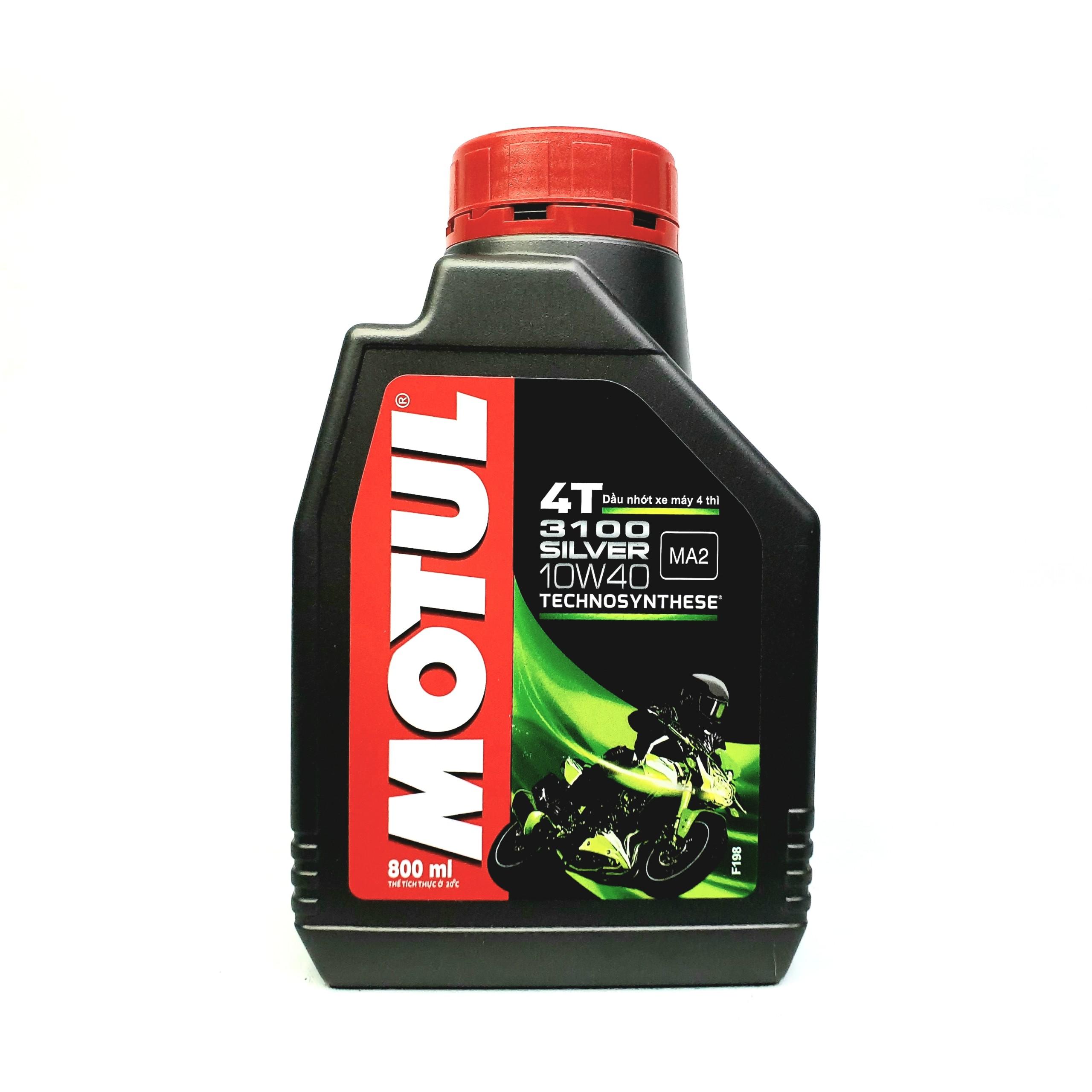 [HCM]Nhớt bán T.H xe số Motul 3100 Silver 10W40 800ml