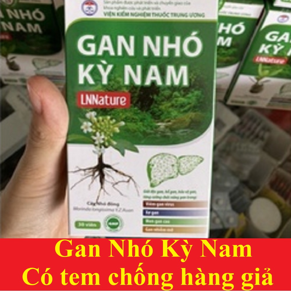Gan nhó kỳ nam chính hãng hộp 30 viên