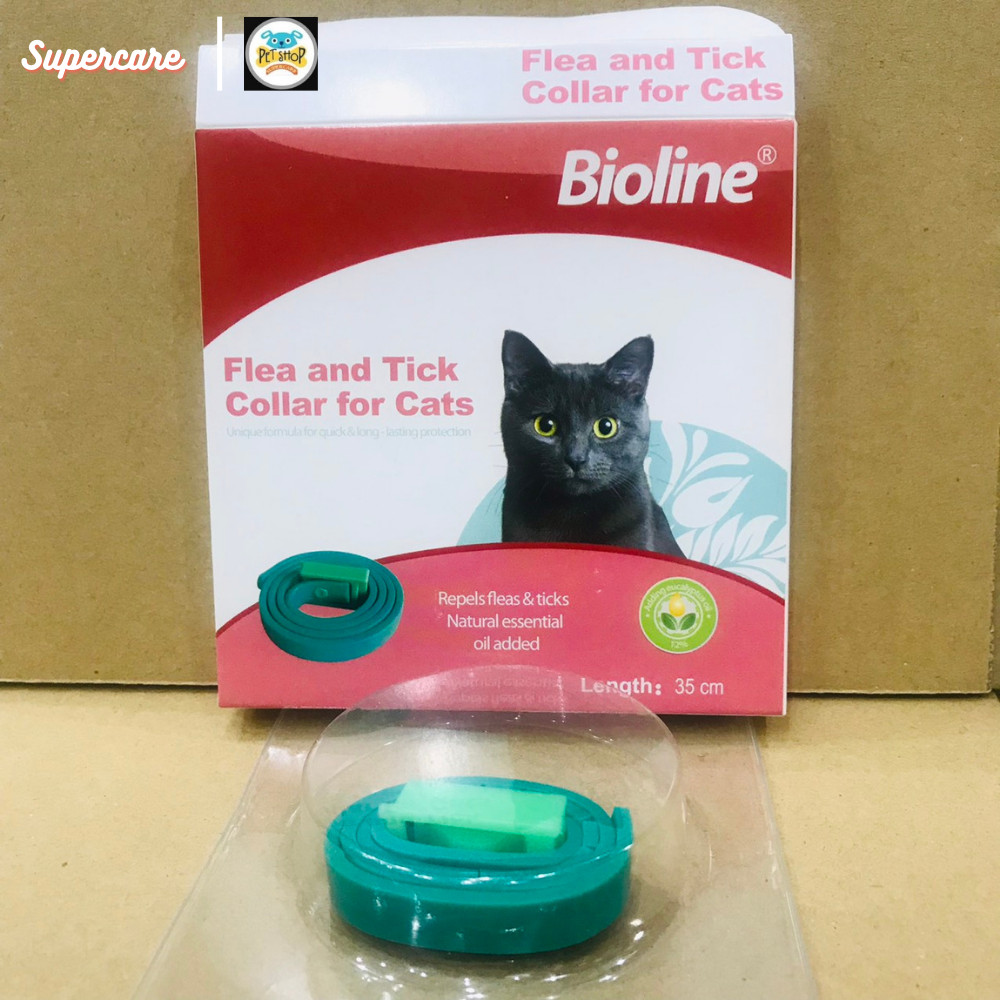 [Hoàn tiền 10%] [CÓ HỎA TỐC] Vòng Cổ Ve Rận Chó Mèo Bioline