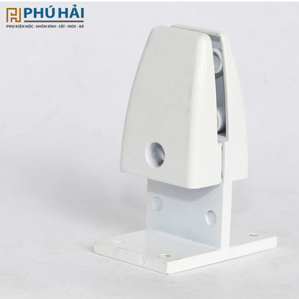Kẹp kính vách ngăn có chân, không chân