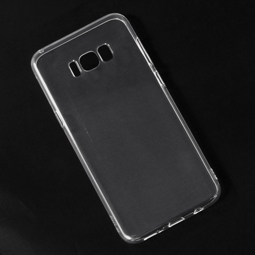 Ốp Silicon cho Samsung Galaxy S8 Trong suốt (Loại A+ chống ố vàng)