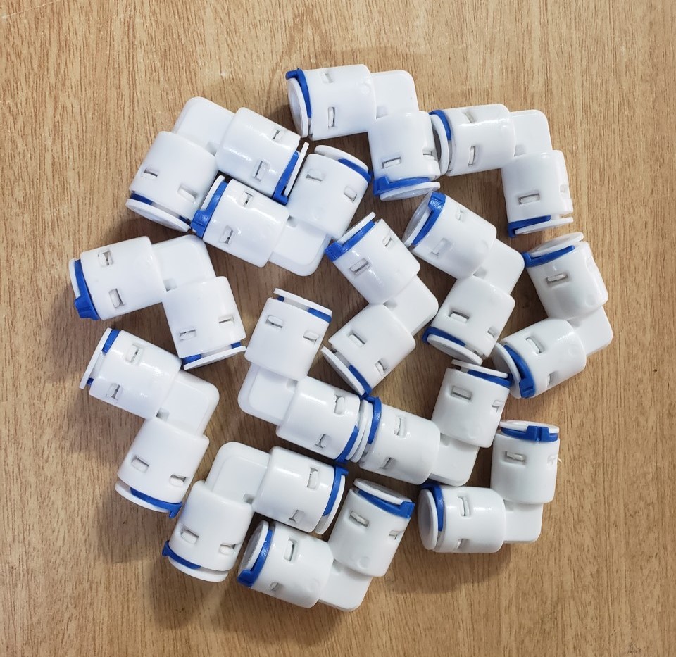 (HCM) Combo 10 Cút Nối Nhanh Dây 6mm - (Cút Góc Nối Nhanh 6mm)