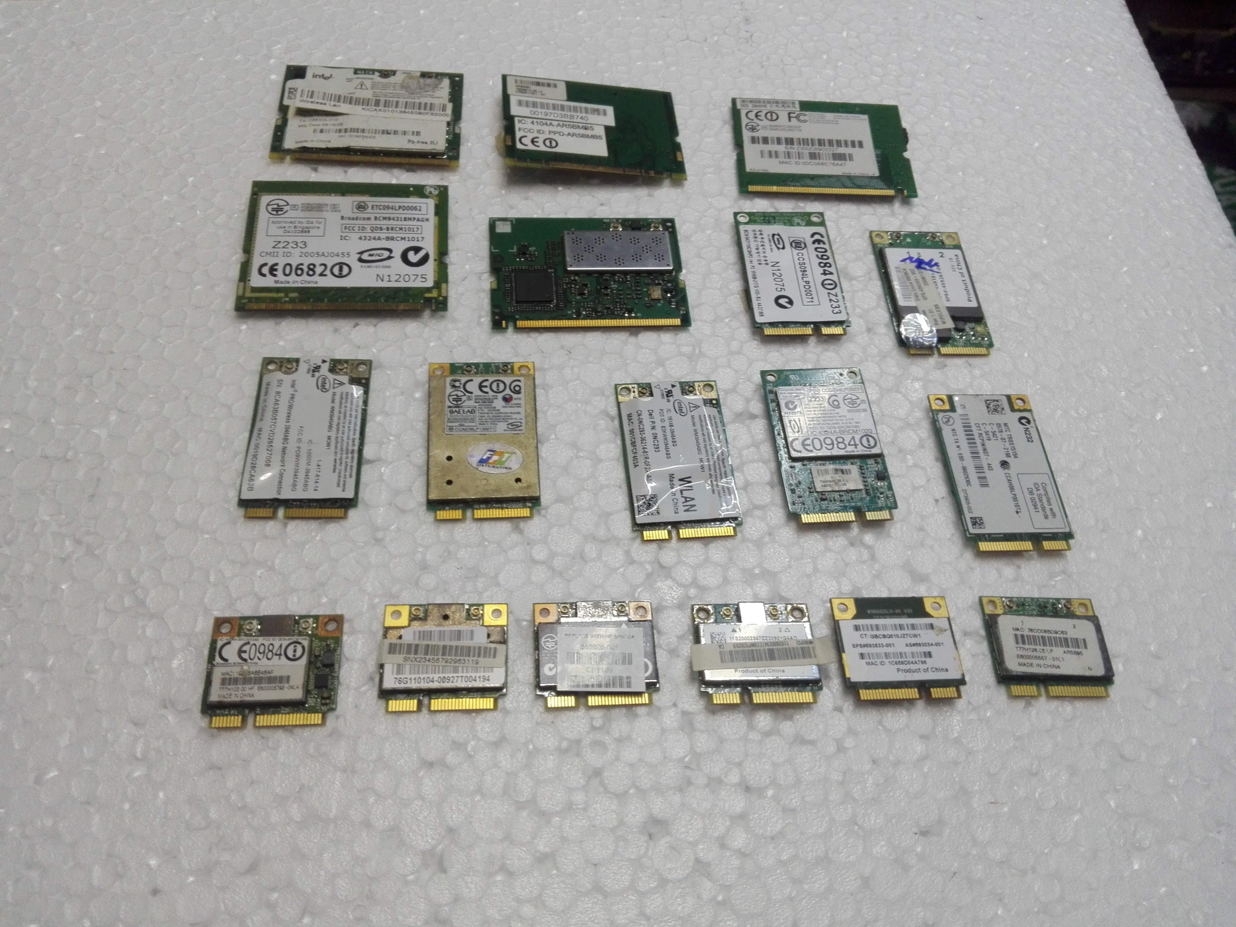 Card WIFI Máy Laptop chuẩn Mini PCI-E