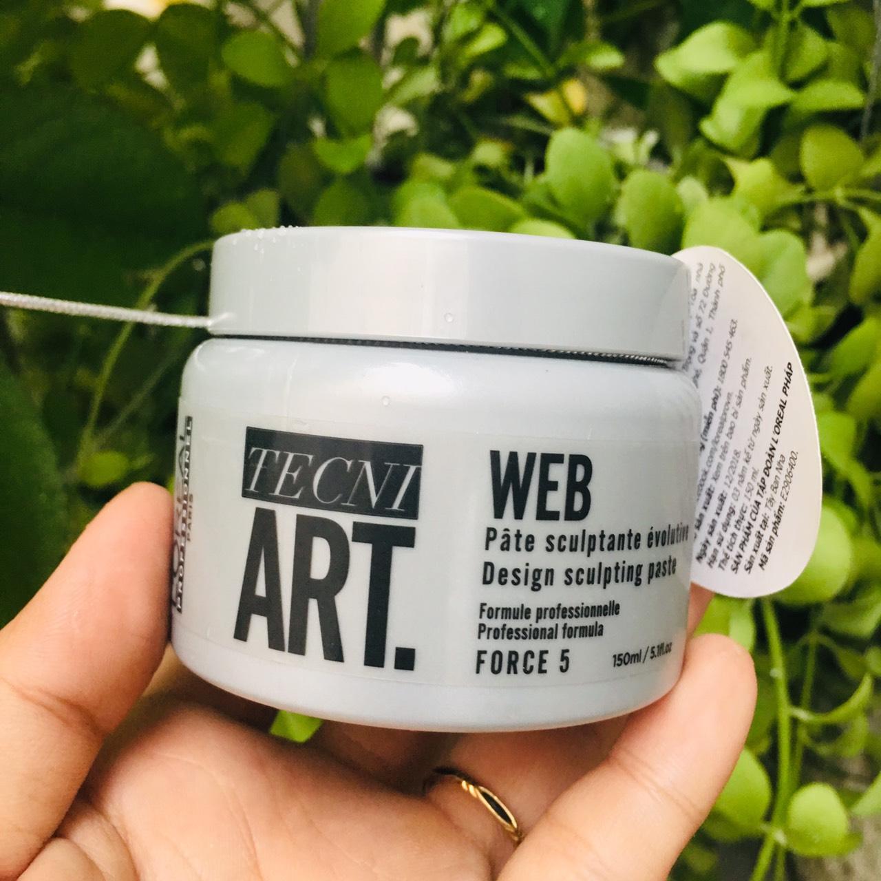 [HCM]Sáp Định Hình Siêu Cứng Tecni.art Web Paste 150ml
