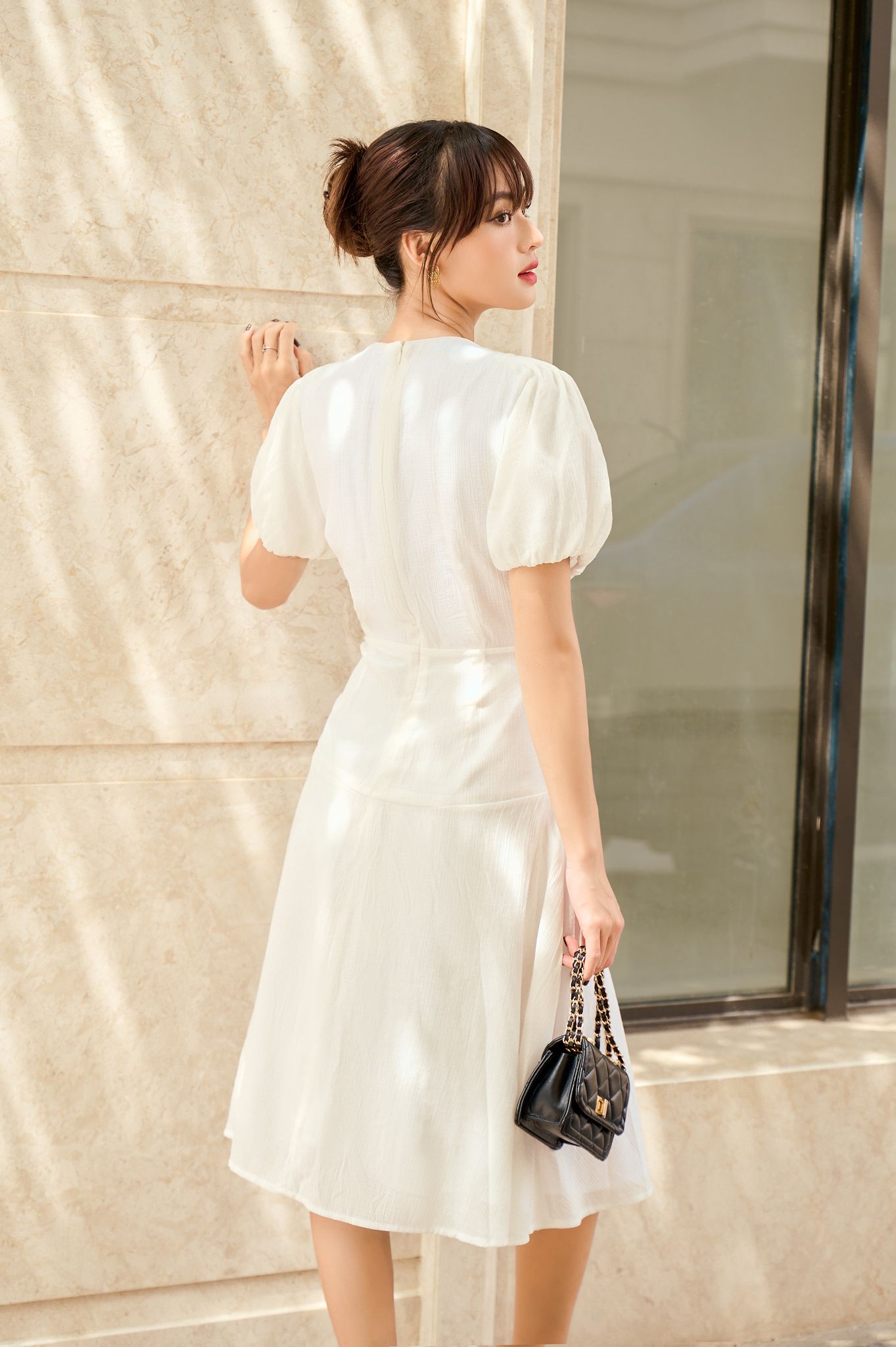 OLV - Đầm Ava Dress In White