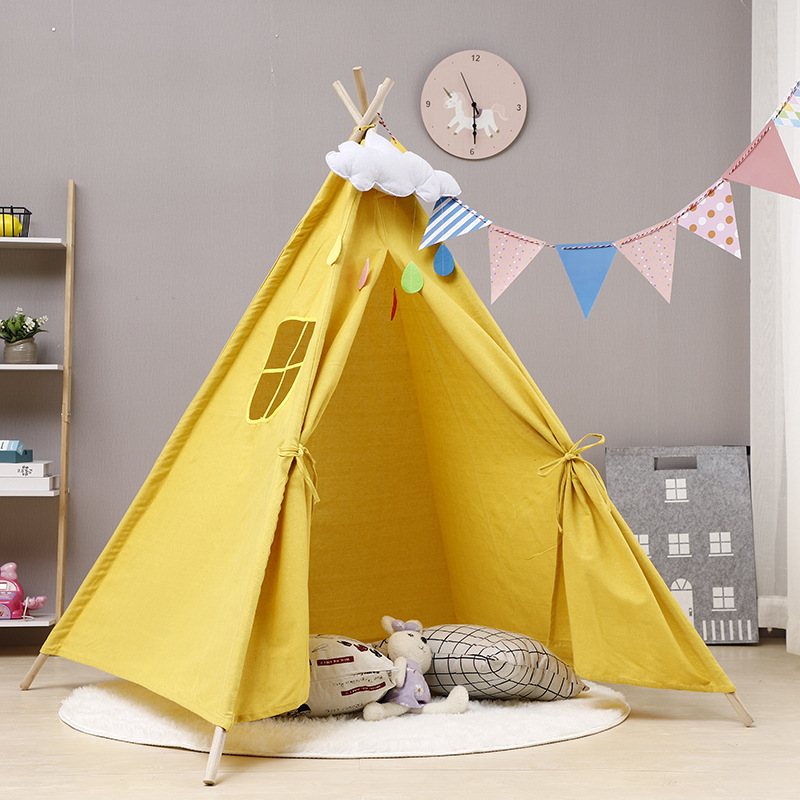 [HCM]Lều Vải Canvas Cho Bé Teppy Sáng Tạo Không Gian Riêng