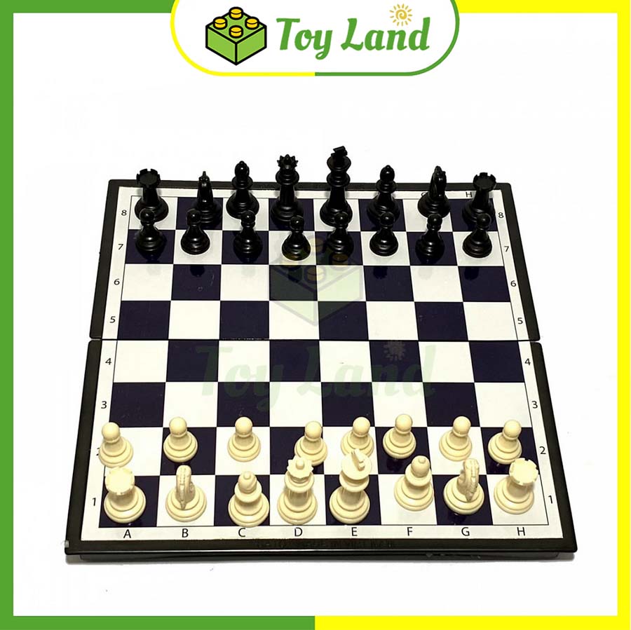 [Sato] Bộ Cờ Vua Trắng Đen Size Lớn Có Nam Châm Loại Cao Cấp Đồ Chơi Trí Tuệ Thể Thao Board Game Cờ Quốc Tế