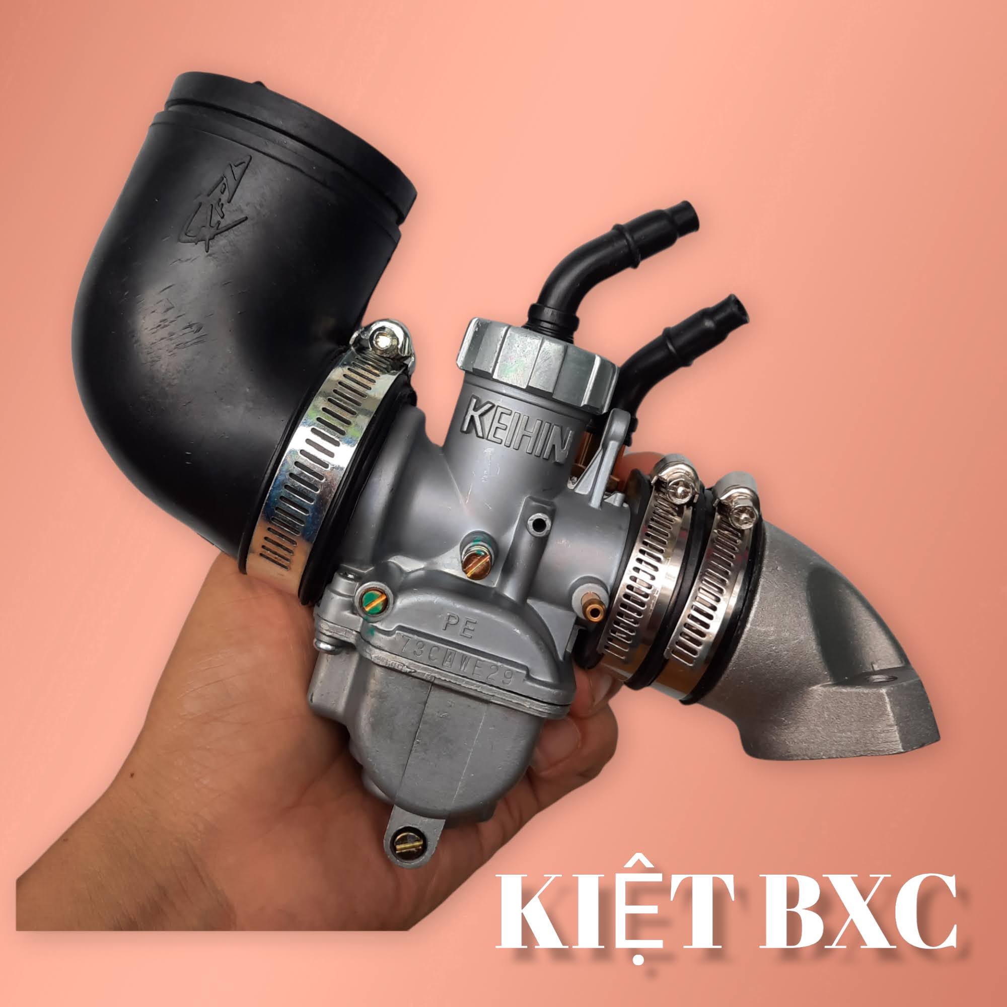 CỔ GIÓ + CỔ XĂNG CAO SU XE MÁY