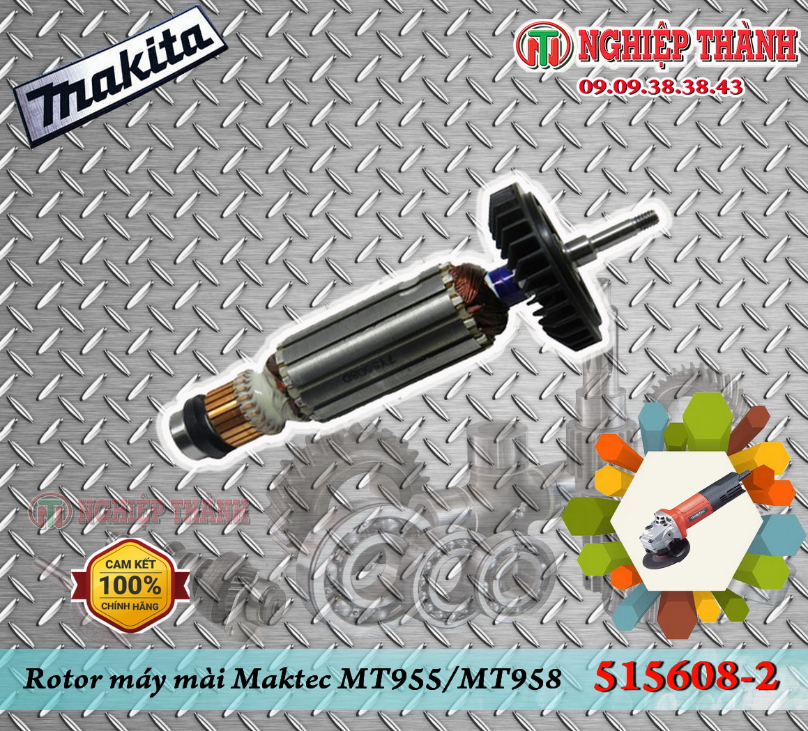 Rotor máy mài maktec mt955/mt958