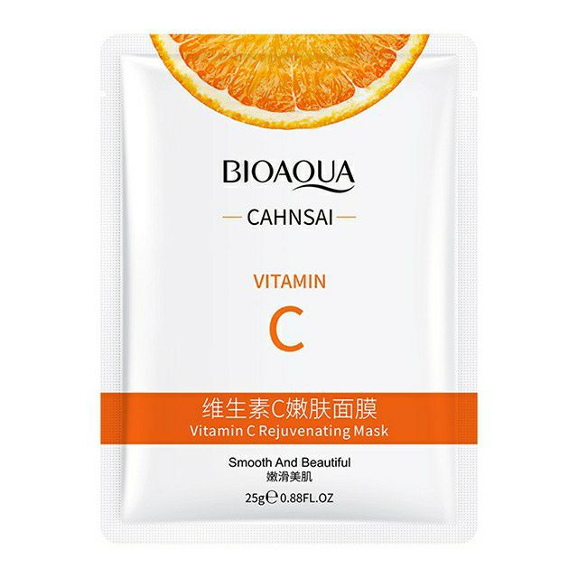 Combo 4  Mặt nạ BIOAQUA Trái cam Vitamin C