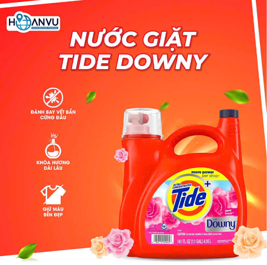 Tide Ultra Downy April fresh 4.16l