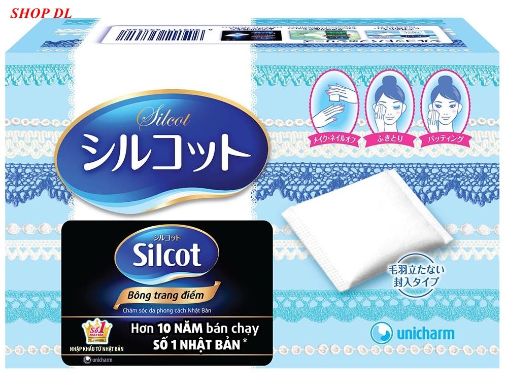 Bông trang điểm Silcot hộp 82 miếng