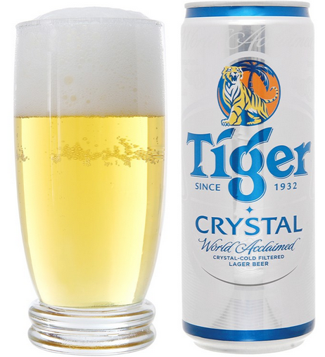 Bia Tiger Crystal 330ml