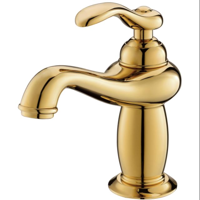 Vòi lavabo vàng 20cm cao cấp