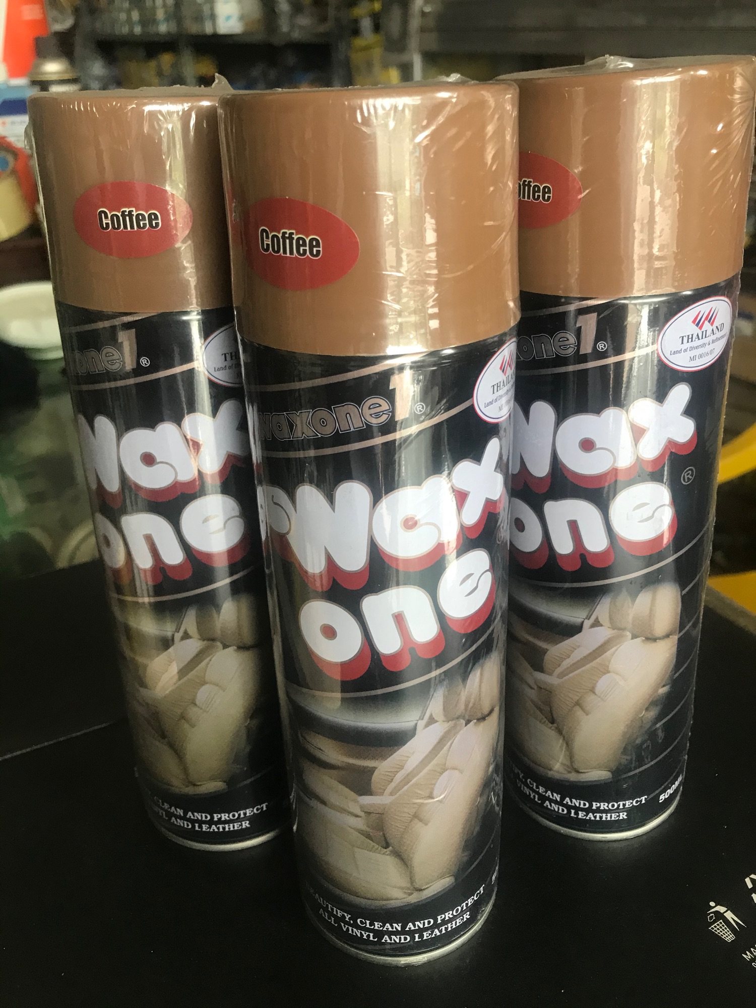 [HCM]Dầu Đánh Bóng Xe Wax One (made in ThaiLan)