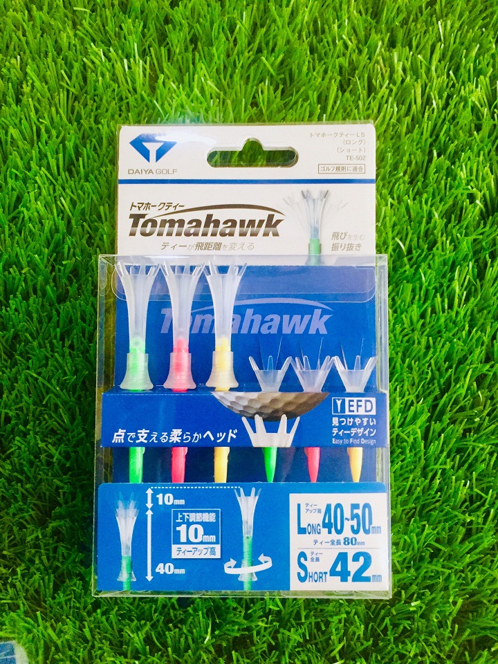 Tee Golf Tomahawk L01 Màu Sắc Đẹp, Bắt Mắt,Độ Bền Cao