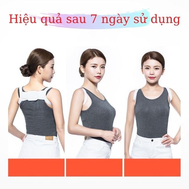 [HCM]Đai Định Hình Lưng Chống Gù Freesize Cho Mọi Lứa Tuổi