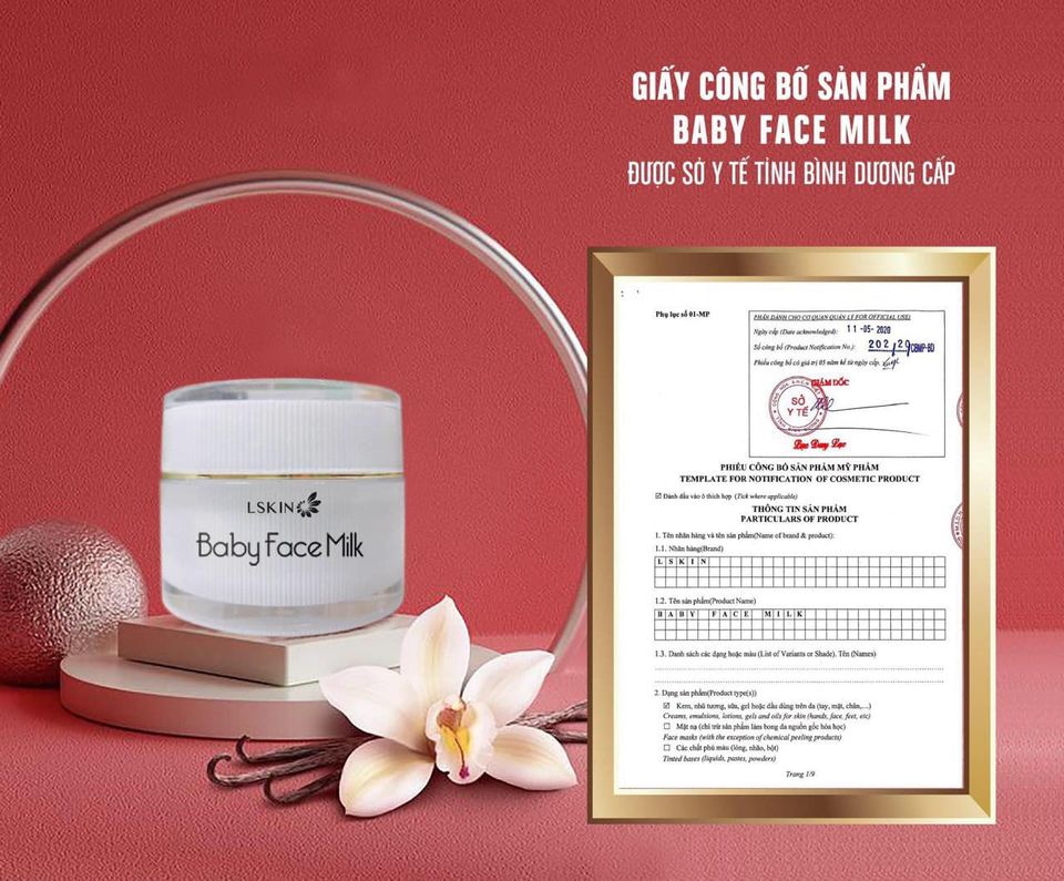 Baby face sản phẩm trắng da đan thy