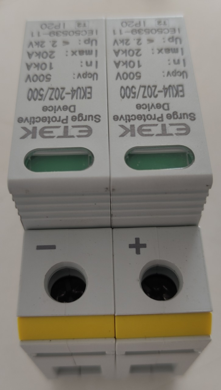 CB Chống sét lan truyền DC ETEK/SPD-500VDC-2P