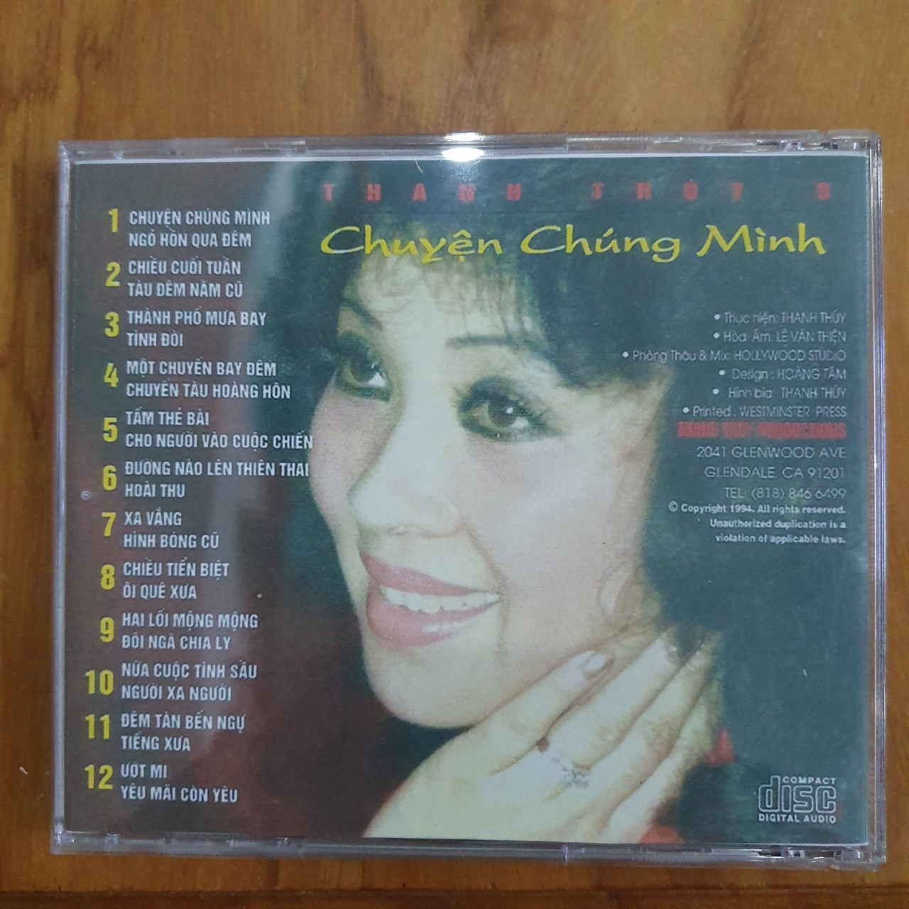 [MDCD] Bộ 3 Đĩa CD Thanh Thúy tuyển chọn