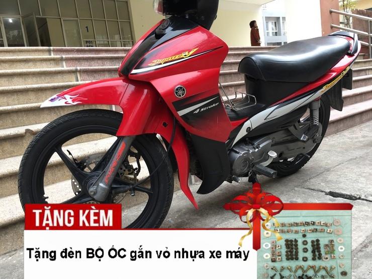 [TẶNG TEM] Bộ dàn áo xe Jupiter V màu Đỏ - phanh ĐĨA,Tặng kèm bộ ốc theo xe - có KHUYẾN MẠI BỘ TEM 3 lớp sịn.
