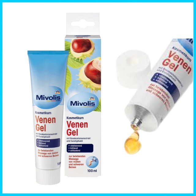 GEL SUY GIÃN TĨNH MẠCH VENEN DAS GESUNDE PLUS MẪU MỚI
