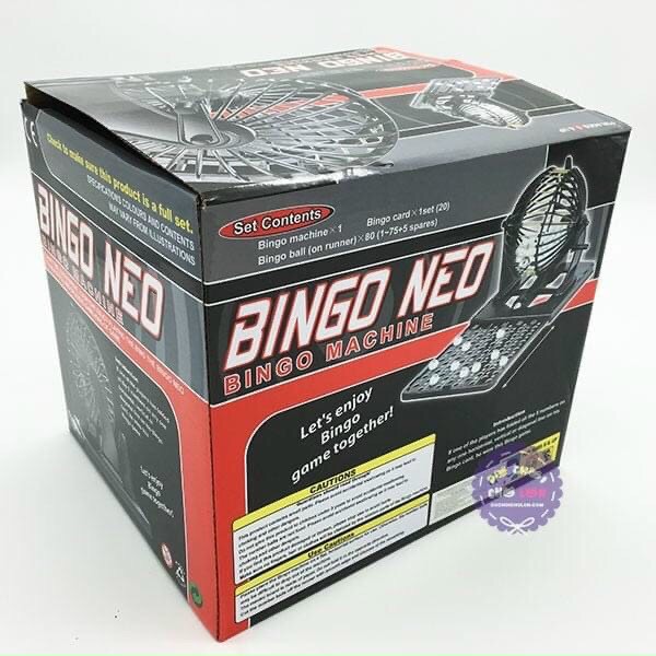 Bộ đồ chơi lồng quay lô tô 75 số Bingo