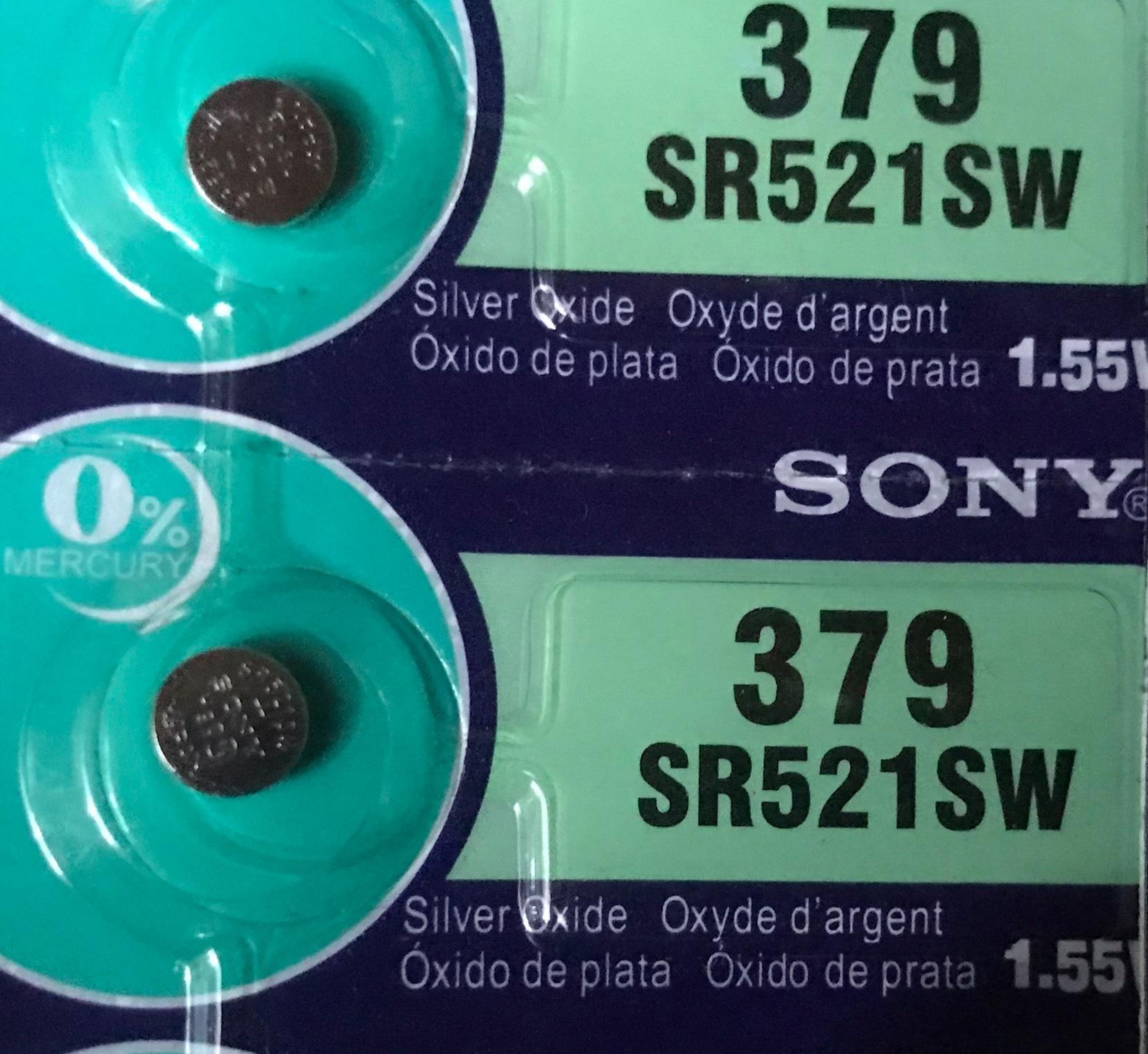 PIN ĐỒNG HỒ ĐEO TAY SONY 364 / 377 / 371 / 337 / 379 / 399 / 395 , Pin Sony 1,55V lắp cho đồng hồ đeo tay
