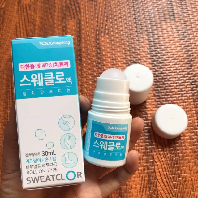 Lăn khử mùi Kwangdong Sweatclor 30ml Hàn Quốc