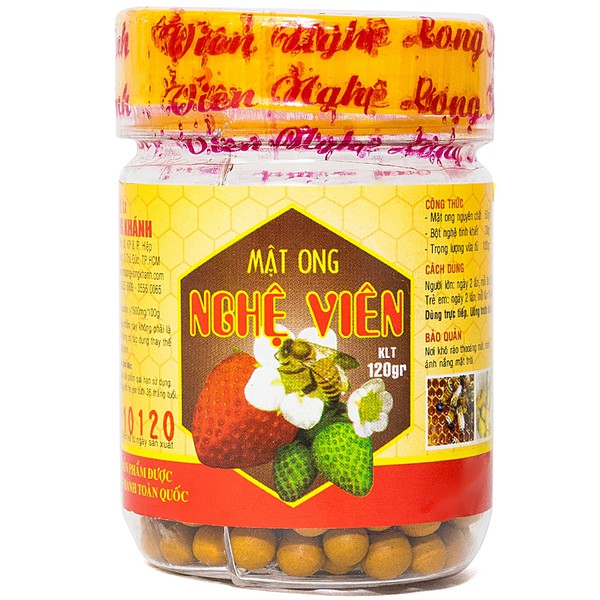 Viên nghệ mật ong đen & nghệ mật ong vàng