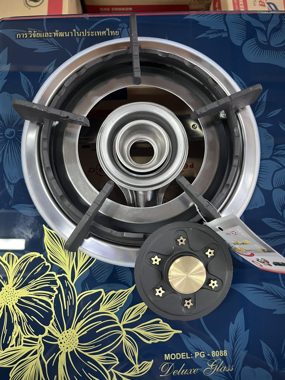 Bếp gas đôi INOX thân cao PENGO PG-8088B