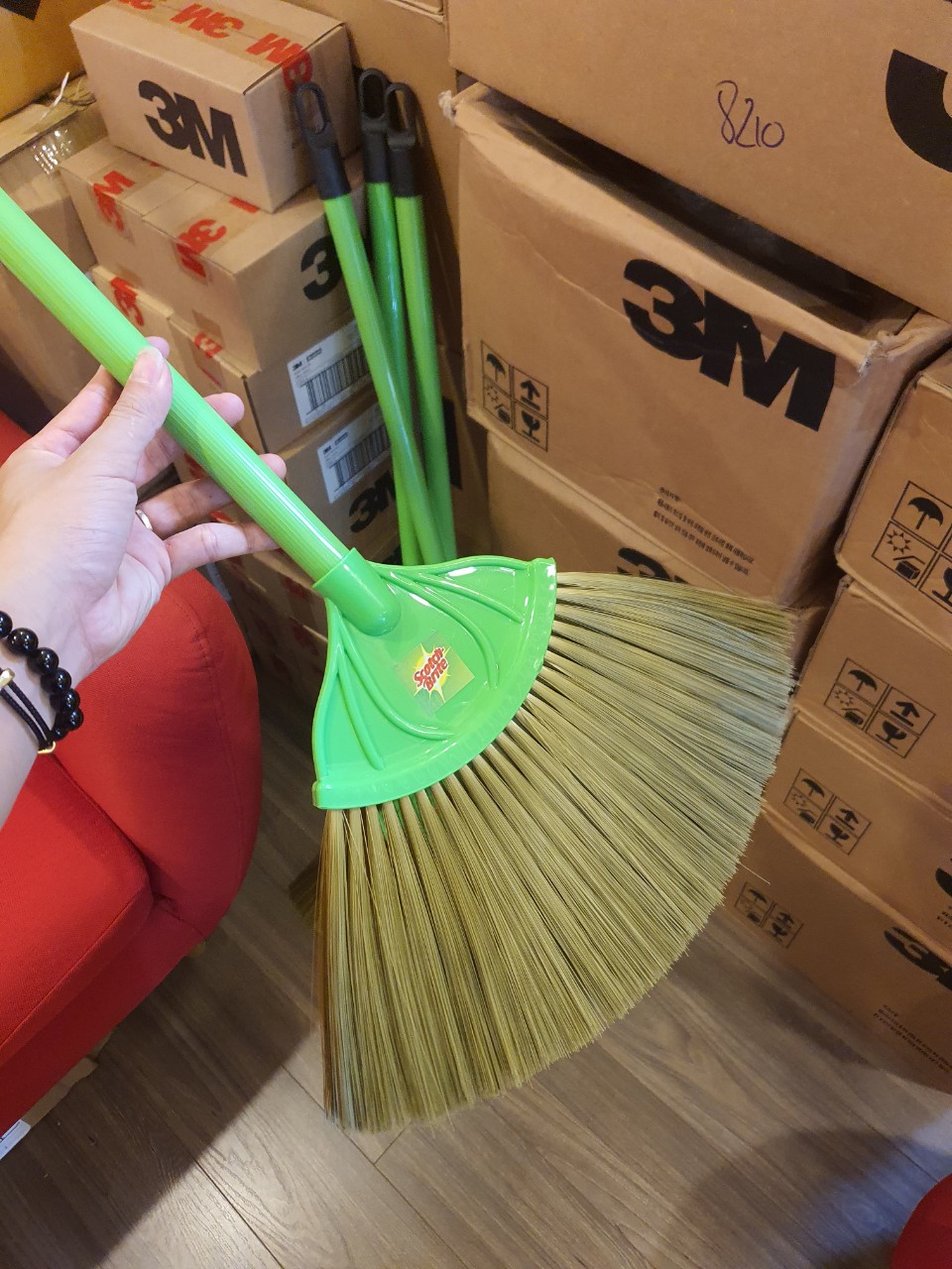 Chổi quét nhà nylon cao cấp 3M Scotch Brite