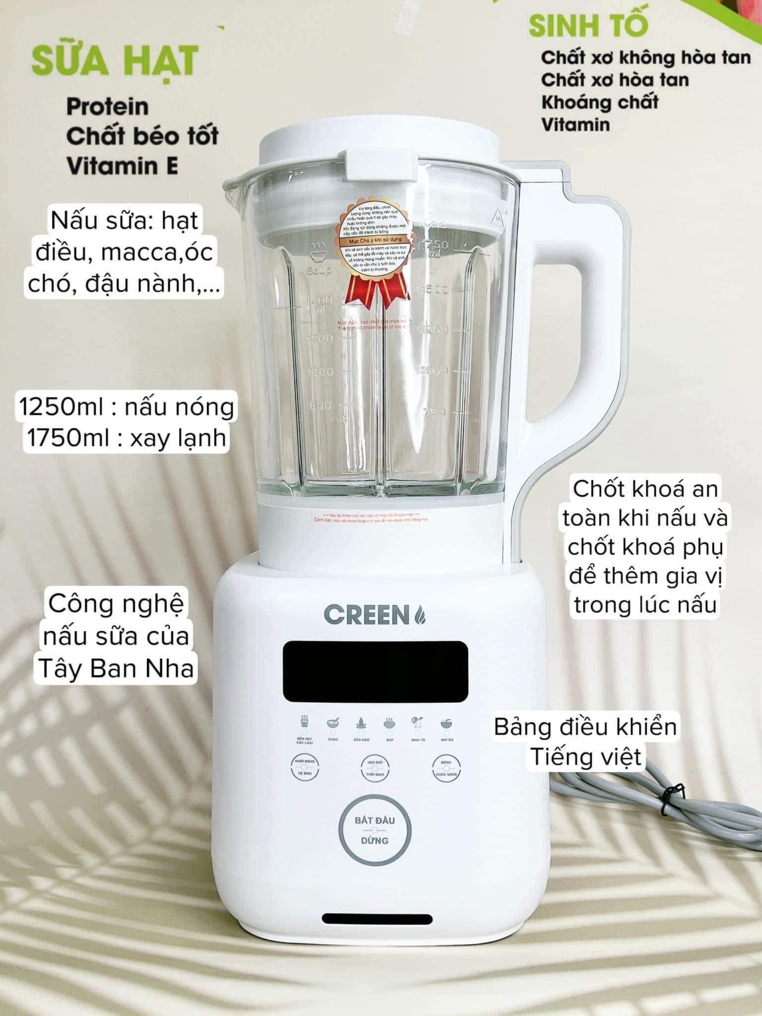 Creen Ba-138 multi-functional seed milk maker