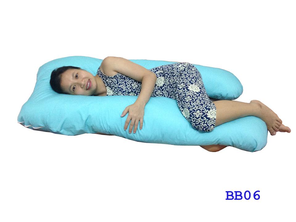 Gối bà bầu chữ U berry