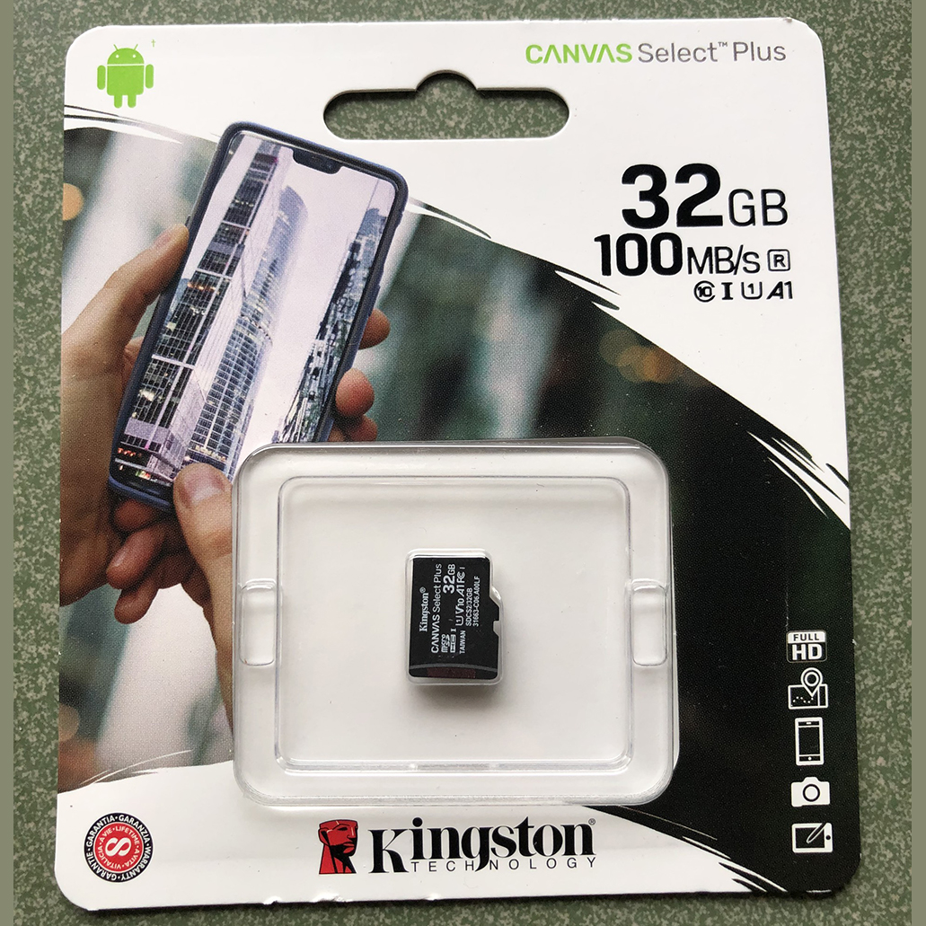 Thẻ nhớ microSDHC Kingston Canvas Select Plus 32GB tốc độ cao 100MB/s - Không Adapter - vpmax