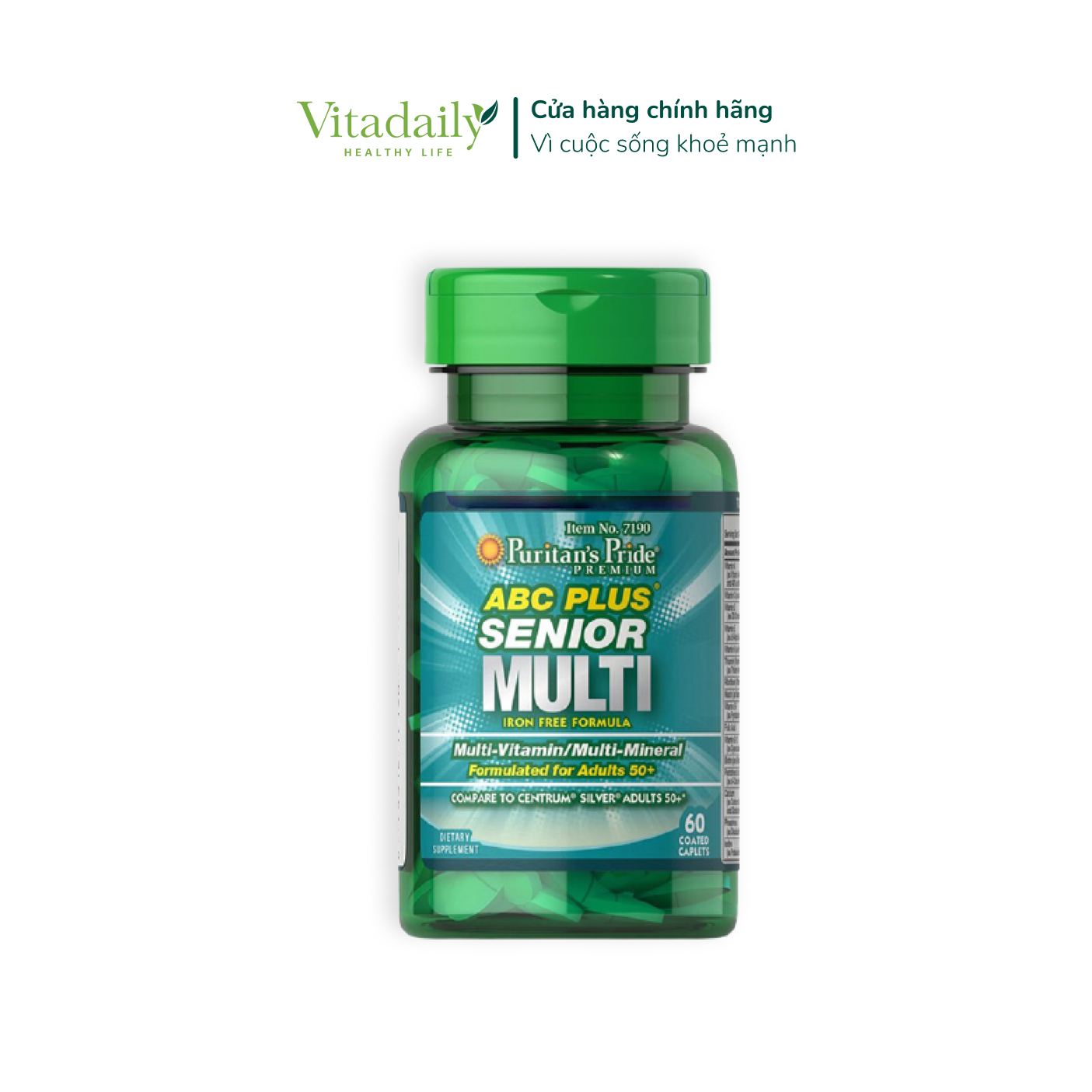 Vitamin ABC Plus senior multi cho người già 60 viên