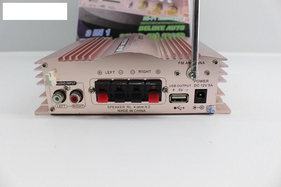 Amply Mini  SODER HI-FI USB FM 3 IN 1 SON 288 ( màn hình Led )