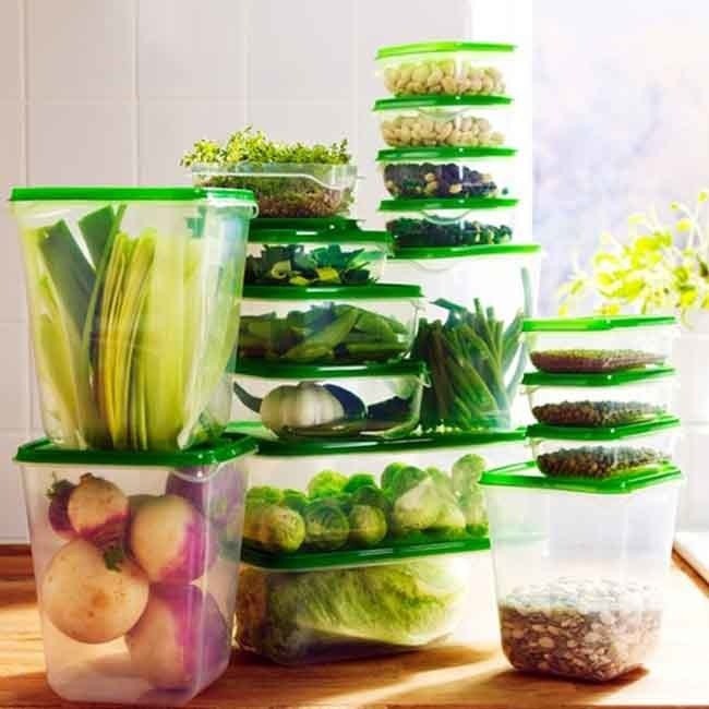 [HCM]BỘ 17 HỘP ĐỰNG THỰC PHẨM IKEA