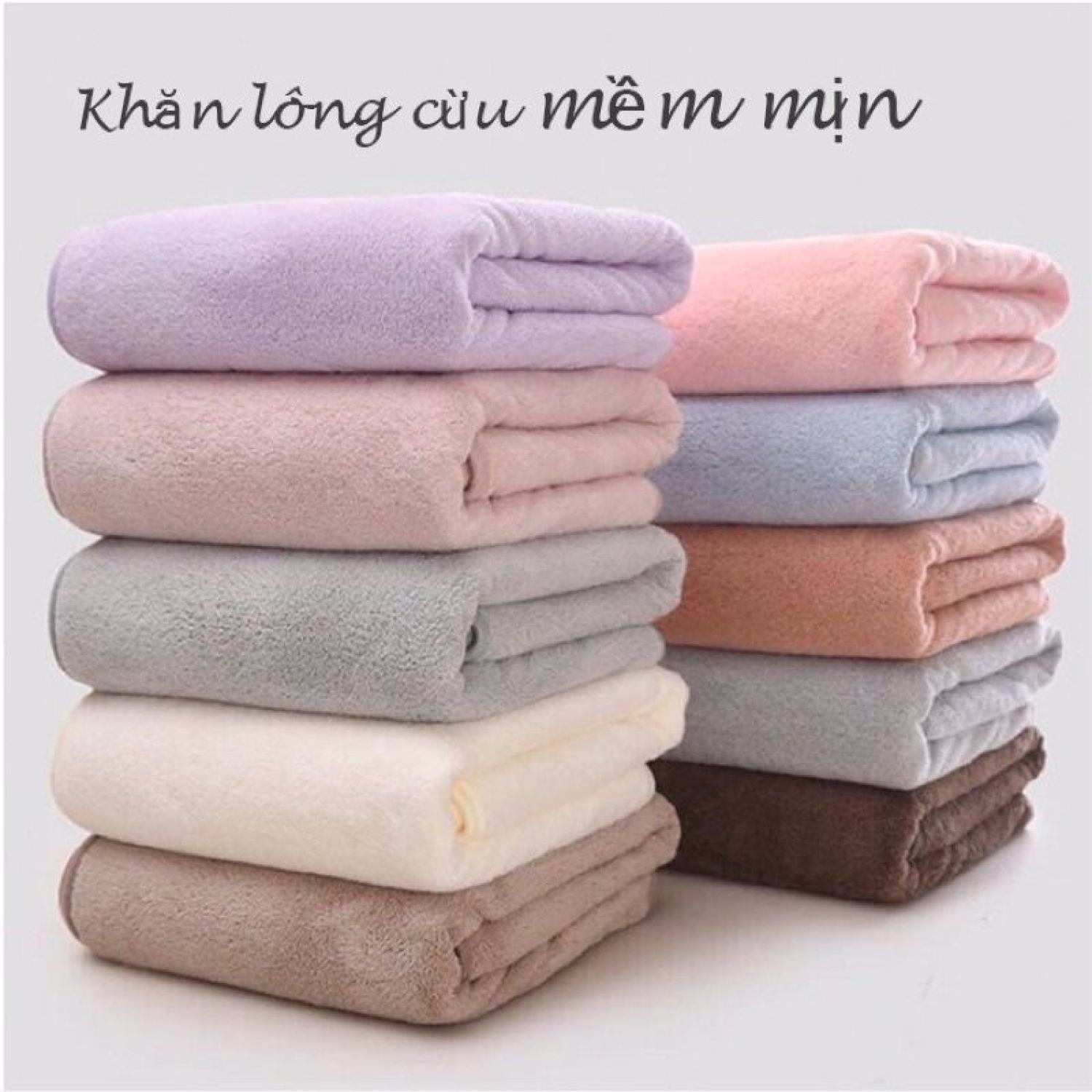 🔥SỶ🔥 KHĂN TẮM HÀN QUỐC SIZE 70X140CM