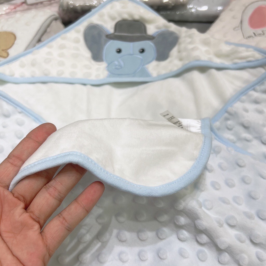 Ủ choàng nhung Bebe Comfort cao cấp cho bé