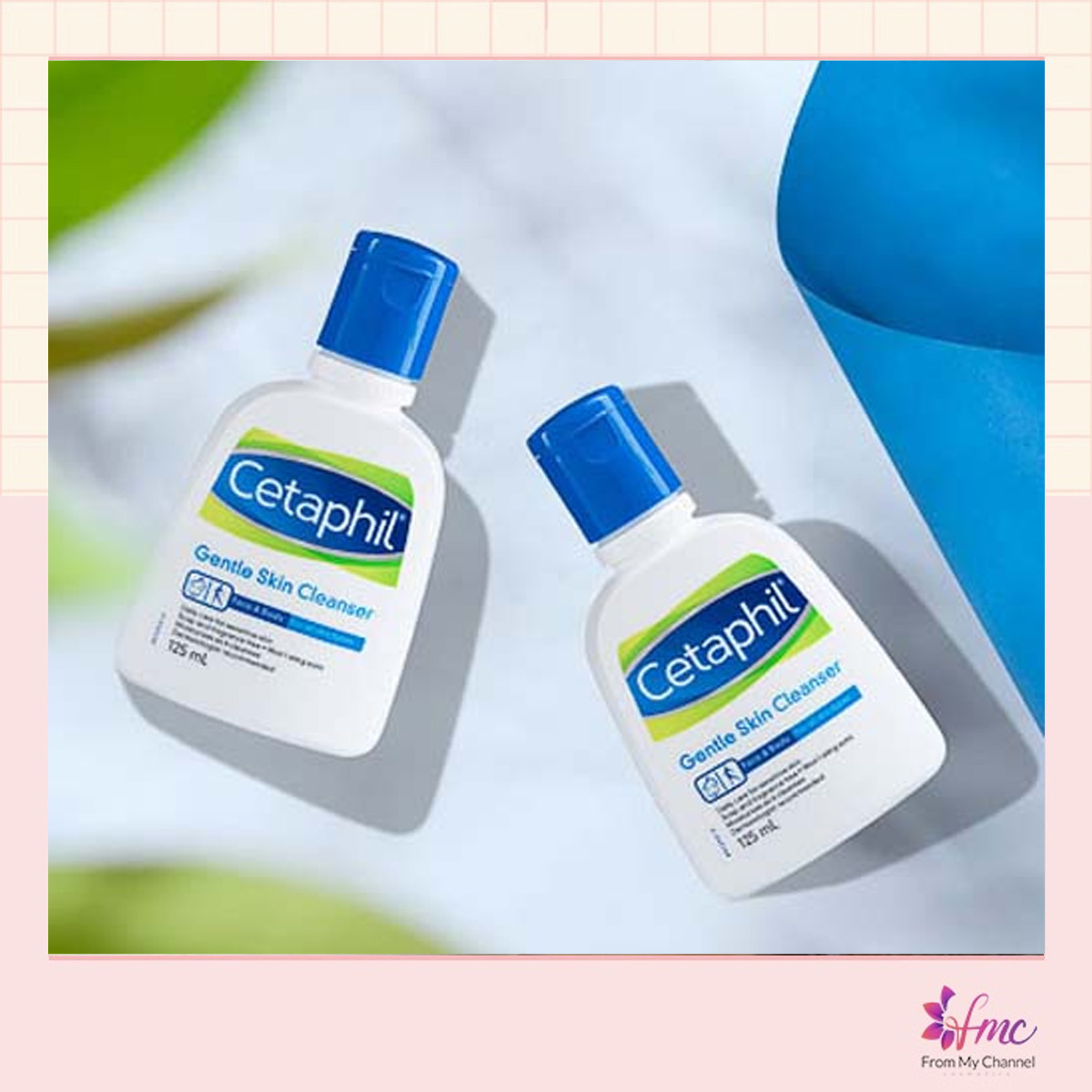 [MUA 1 TẶNG 1] Sữa rửa mặt dịu nhẹ Cetaphil Gentle Skin Cleanser 125ml/500ml + Tặng 1 túi chườm giảm đau bụng