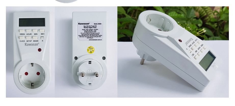 Ổ cắm hẹn giờ điện tử KW-TGE2E