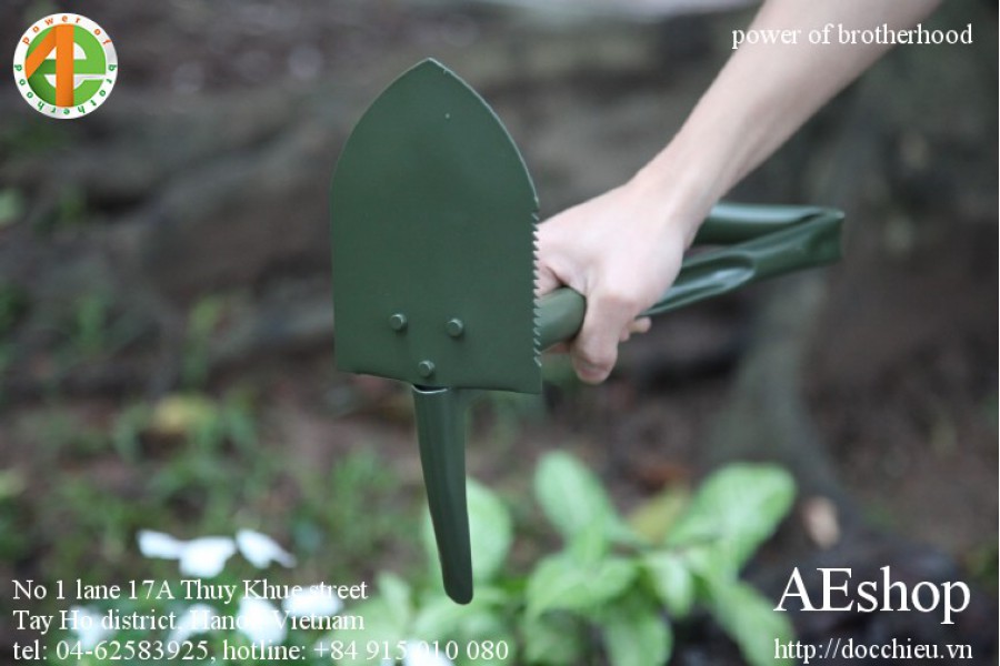 xẻng công binh gấp gọn đa năng 50cm