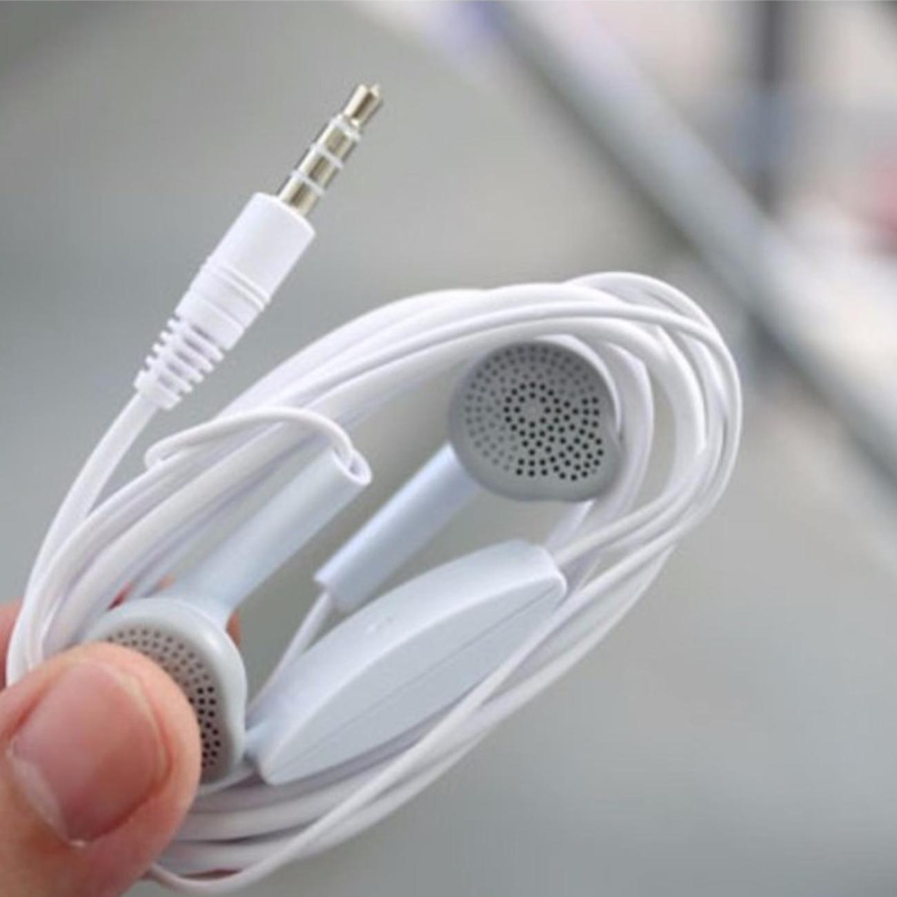 [HCM]Tai nghe cho điện thoại Samsung J7 Pro chất lượng âm thanh stereo với âm bass mạnh mẽ (trắng) - Cam Kết Zin Chính Hiệu