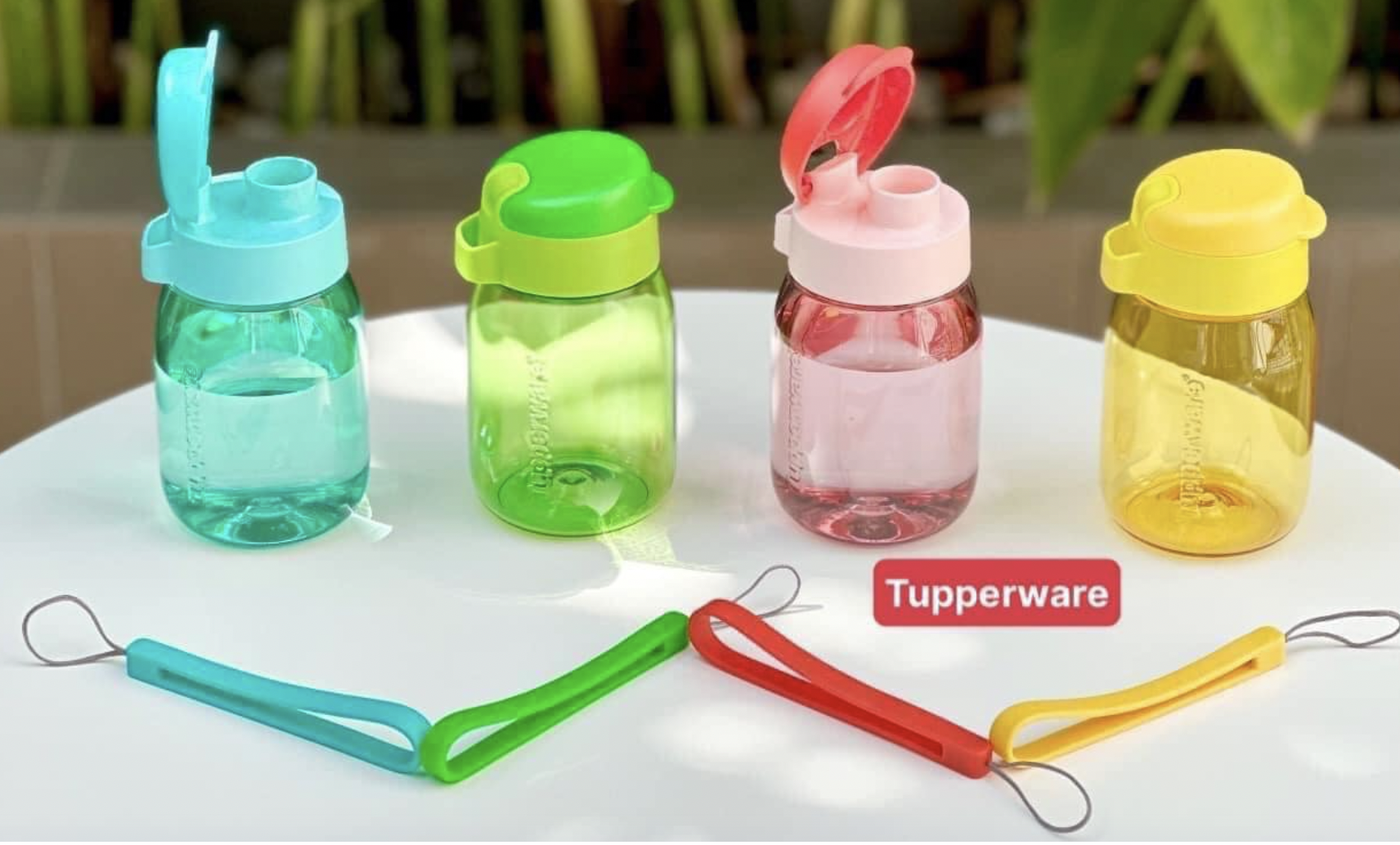 Bình nước 310ml Tupperware, không hộp, không dây. cầm gọn nhẹ