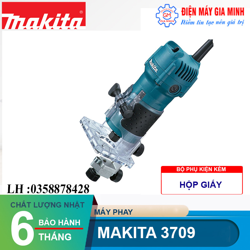 Máy phay cạnh Makita 3709 530W